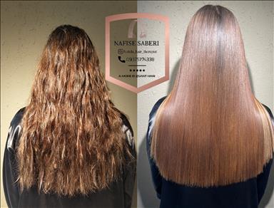 سالن زیبایی کراتینه صابری  در  مشهد