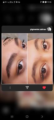 سالن زیبایی میکروبلدینگ ابرو زهرا کرمانی  در  نیشابور