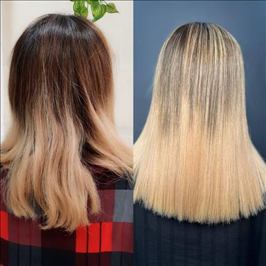 سالن زیبایی رنگ و کراتین سما  در  اسلامشهر