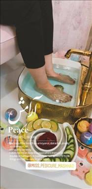 سالن زیبایی خدمات پدیکور  در  مشهد