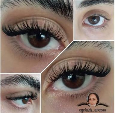 سالن زیبایی اکستنشن مژه و ابرو آرزو  در  اسلامشهر