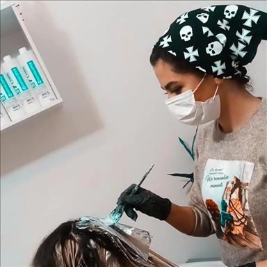 سالن زیبایی آکادمی رنگ مو الهه  در  قاین